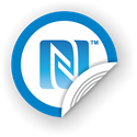 Obrázok pre výrobcu NFC sticker 50mm with N-Mark symbol