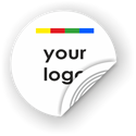 Obrázok pre výrobcu Custom Logo Round Sticker