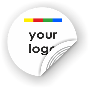 Picture of Custom Logo Round Sticker