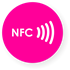 Obrázek NFC štítek 50mm neonový, více barev