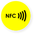 Picture of NFC sticker 50mm neon, more colors