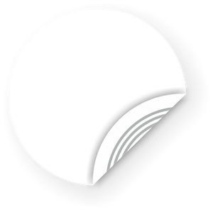 Picture of White NFC Sticker, 25mm, NTAG213